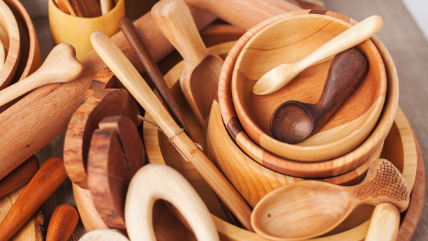 Wooden Kitchen utensils