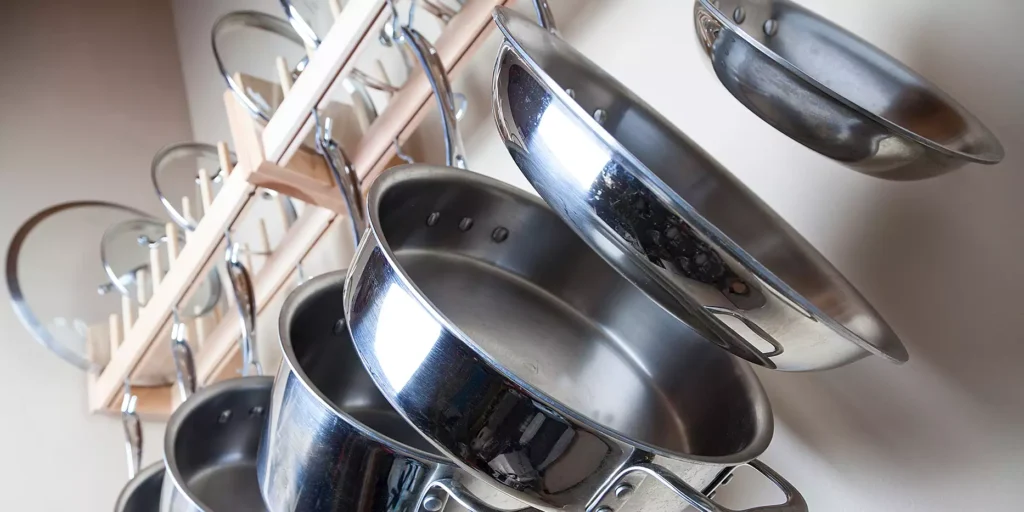 Clean Stainless Steel Cookware